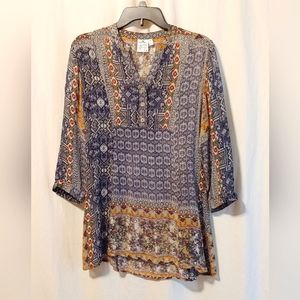 Parsley & Sage women's S boho blouse